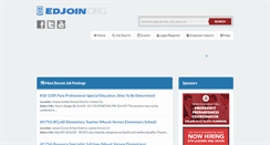 Desktop Screenshot of edjoin.org